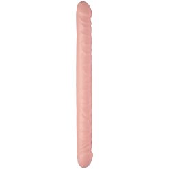 Willie City Realistisk 2-Way Dobbelt Dildo 43 cm – Nude